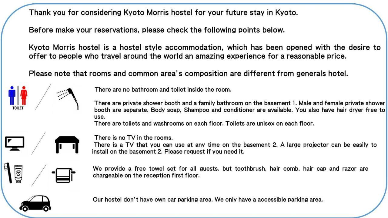 Kyoto Morris Hostel Luaran gambar